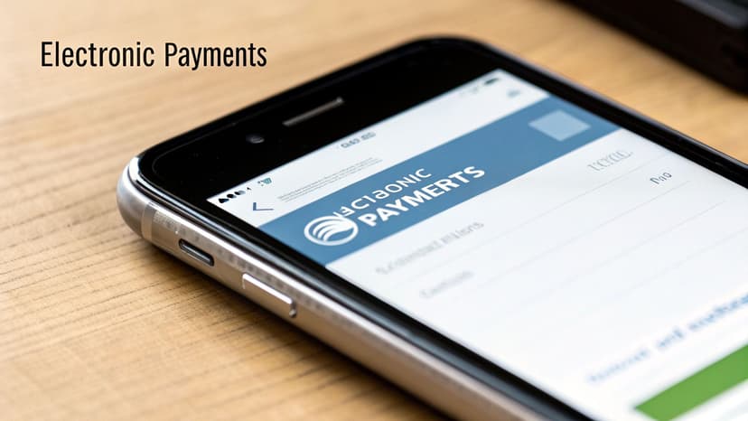 Infographic showing key data about Electronic Payments and Payment Method Optimization