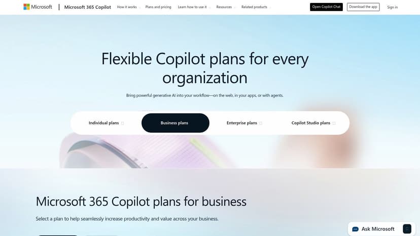 Microsoft 365 Copilot (for Excel)