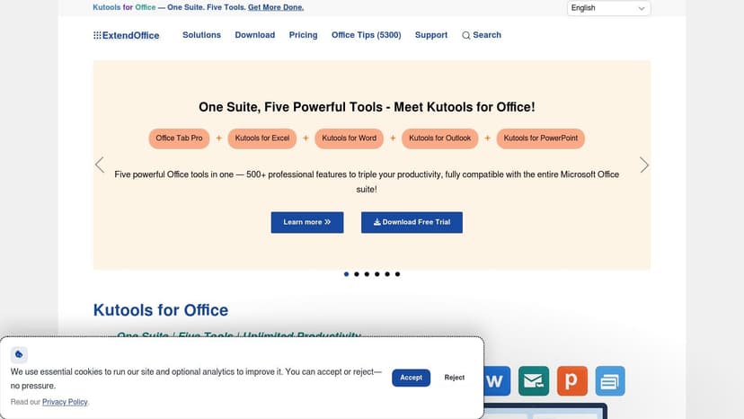 Kutools for Excel with AI Aide (ExtendOffice)