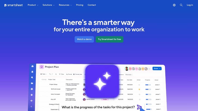 Smartsheet Template Center (with Excel downloads)