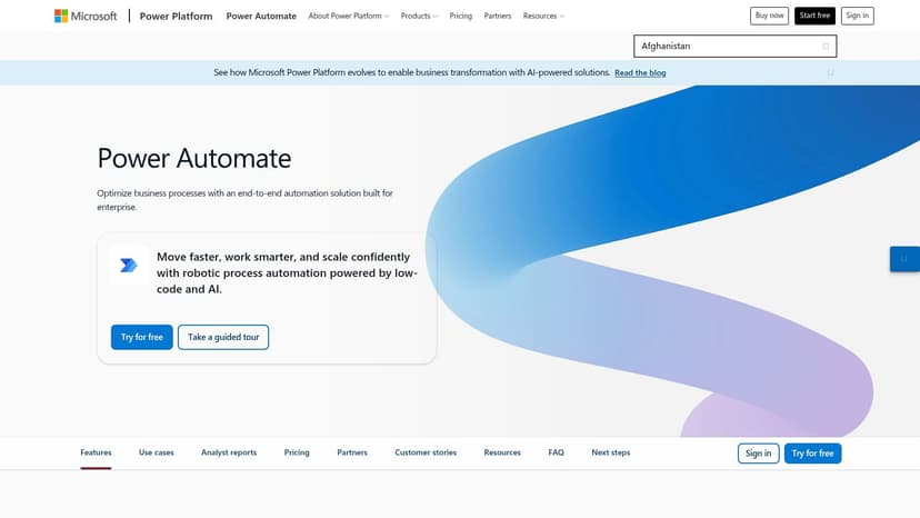 Microsoft Power Automate (with Excel Online (Business) connector and Office Scripts)