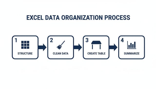 7 Proven Tips on How to Organize Data in Excel | ElyxAI